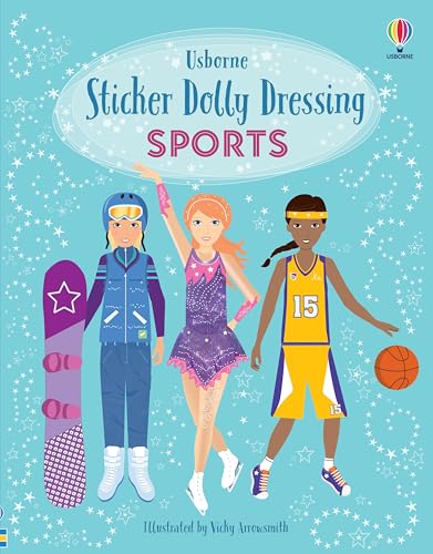Sticker Dolly Dressing Sports - Paperback