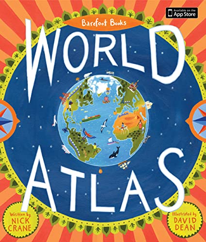 Barefoot Books World Atlas [With Map] - Hardcover