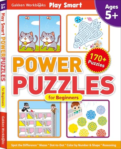 Play Smart Power Puzzles for Beginners: Ages 5+ - Paperback