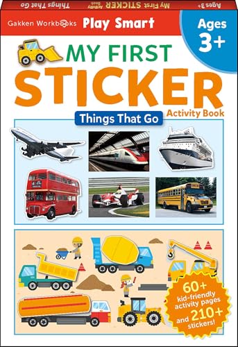 My First Sticker Activity Book Things That Go - Paperback