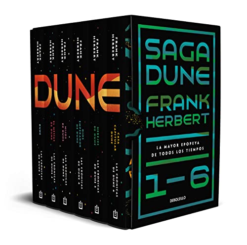 Estuche Saga Dune 1-6. La Mayor Epopeya de Todos Los Tiempos / Dune Saga Books 1-6. the Greatest Epic Adventure of All Time (Boxed Collection) - Paperback