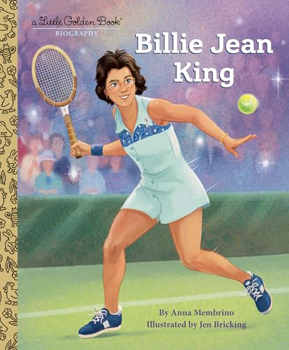 Billie Jean King: A Little Golden Book Biography - Hardcover