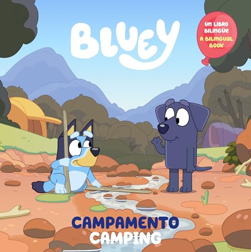 Bluey: Camping/Campamento (Bilingual English-Spanish Edition) - Paperback