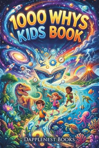 1000 Whys Kids Book: Big Questions, Amazing Answers, and Mind-Blowing Facts About Science, Space, Nature, History, and How the World Works - Paperback