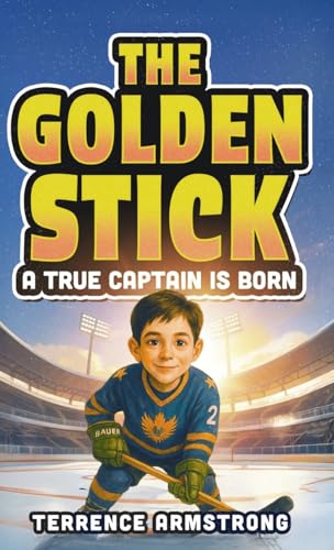 The Golden Stick - A True Captain Is Born: Hockey Books For Kids 8-12 (Sports Chapter Books) - Hardcover