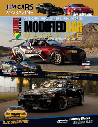 Modified Car Magazine The JDM Magazine: The World Wide Modified JDM Car Magazine - Paperback