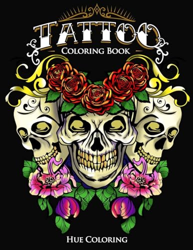 Tattoo Coloring Book - Paperback