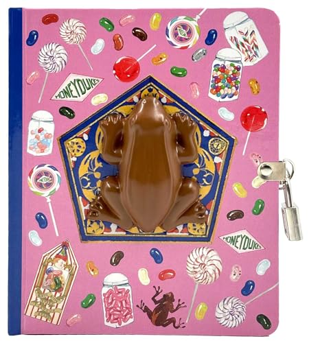 Harry Potter: Chocolate Frog Squishy Lock & Key Diary - Hardcover
