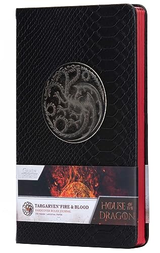 House of the Dragon: Targaryen Fire & Blood Hardcover Journal - Hardcover