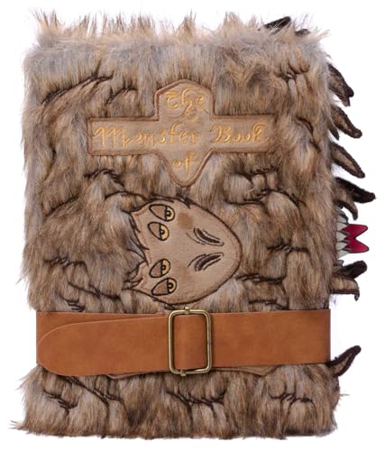 Harry Potter: Monster Book of Monsters Plush Journal - Hardcover