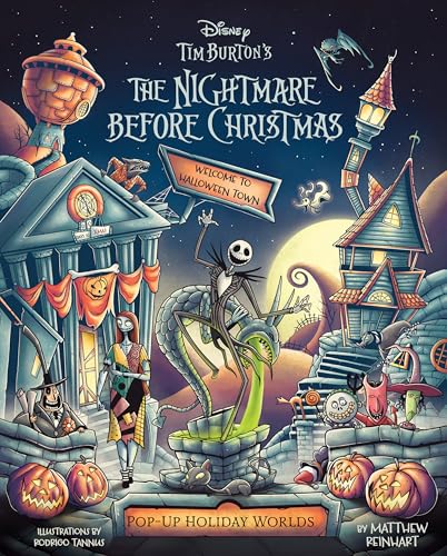 The Nightmare Before Christmas: Pop-Up Holiday Worlds - Hardcover