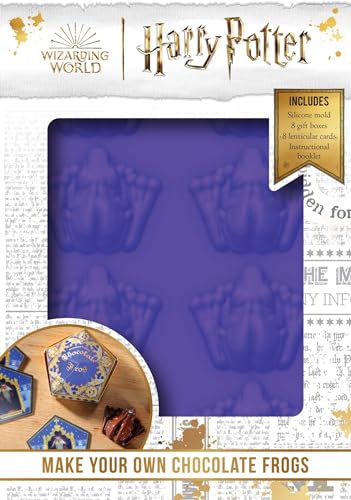 Harry Potter: Make Your Own Chocolate Frogs: Silicone Chocolate Mold and Gift Box Set - Paperback