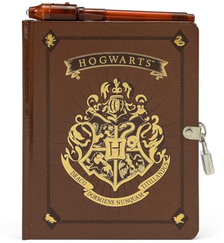 Harry Potter: Hogwarts Lock & Key Diary: Lock & Key Diary with Invisible Ink Pen - Hardcover