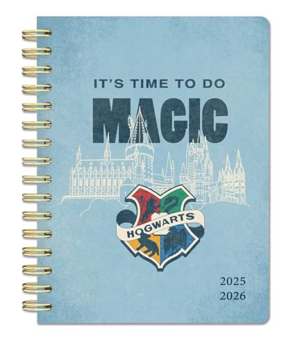2025-2026 Harry Potter: Hogwarts Student Planner: August - July, 6.5 X 8.25 - Spiral