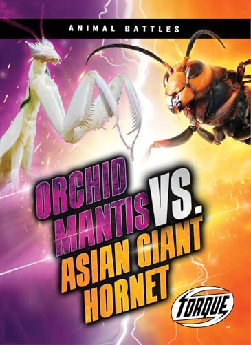 Orchid Mantis vs. Asian Giant Hornet - Library Binding