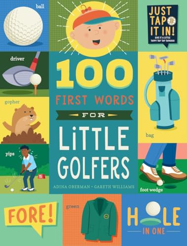 100 First Words for Little Golfers: A Parody Primer for the Course - Board Books