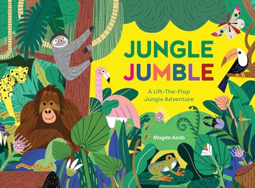 Jungle Jumble: A Lift-The-Flap Jungle Adventure - Hardcover