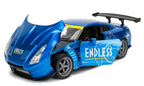 2009 Nissan GT-R (R35) Ben Sopra Blue JDM Tuners 1/24 Diecast Model Car  by Jada-1