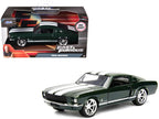 Sean's Ford Mustang Dark Green with White Stripes "Fast & Furious" Movie 1/32 Diecast Model Car by Jada-0