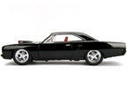 1970 Plymouth Road Runner 440 Black with Red Interior "Bigtime Muscle" Series 1/24 Diecast Model Car by Jada-2