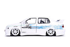 Jesse's Volkswagen Jetta White with Graphics "Fast & Furious" Movie 1/24 Diecast Model Car by Jada-1