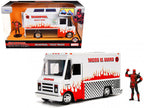 Deadpool Taco Truck with Deadpool Diecast Figurine "Marvel" Series 1/24 Diecast Model by Jada-3