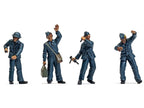 Level 1 Model Kit WWII RAF Ground Crew Figure and Accessory Set 1/48 Plastic Model Kit by Airfix-3