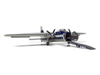 Level 2 Model Kit Bristol Superfreighter Freighter Aircraft "British United Air Ferries (BUAF)" 1/72 Plastic Model Kit by Airfix-1