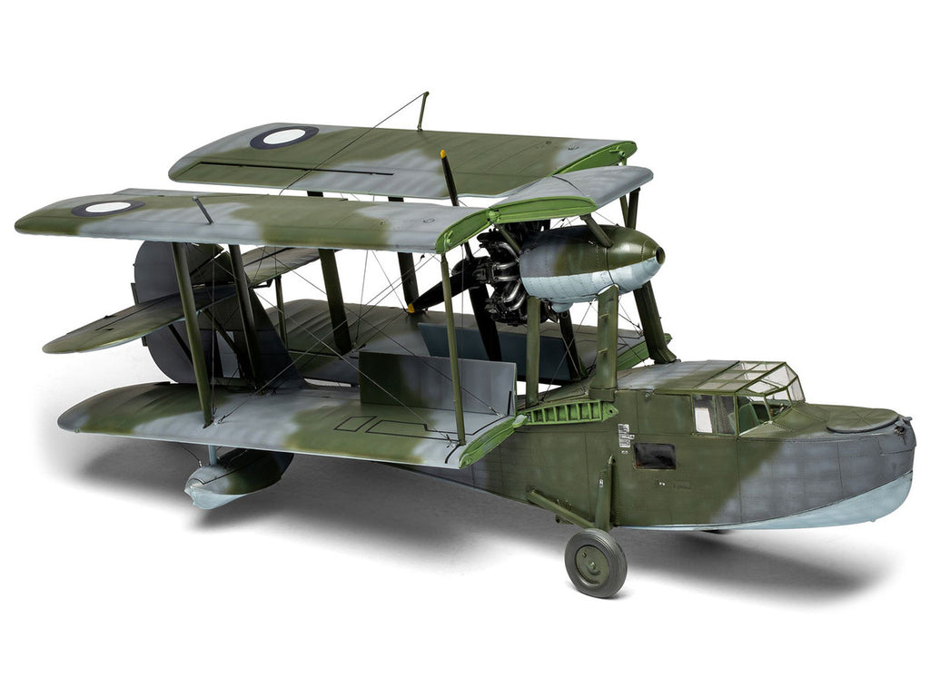 Level 3 Model Kit Supermarine Walrus Mk.I Aircraft with 3 Scheme Options 1/48 Plastic Model Kit by Airfix-3