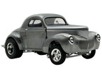 1940 Gasser "Hammered Steel" Raw Metal Limited Edition to 306 pieces Worldwide 1/18 Diecast Model Car by ACME