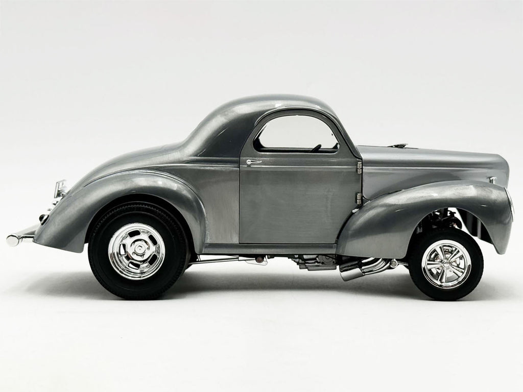 1940 Gasser "Hammered Steel" Raw Metal Limited Edition to 306 pieces Worldwide 1/18 Diecast Model Car by ACME