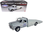 1967 Chevrolet C-30 Ramp Truck "Yenko Super Cars" Silver Metallic Limited Edition to 248 pieces Worldwide 1/18 Diecast Model Car by ACME-4