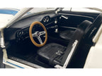 1965 Shelby GT350 "Reynolds Ford" White with Blue Stripes Limited Edition to 204 pieces Worldwide 1/18 Diecast Model Car by ACME-2