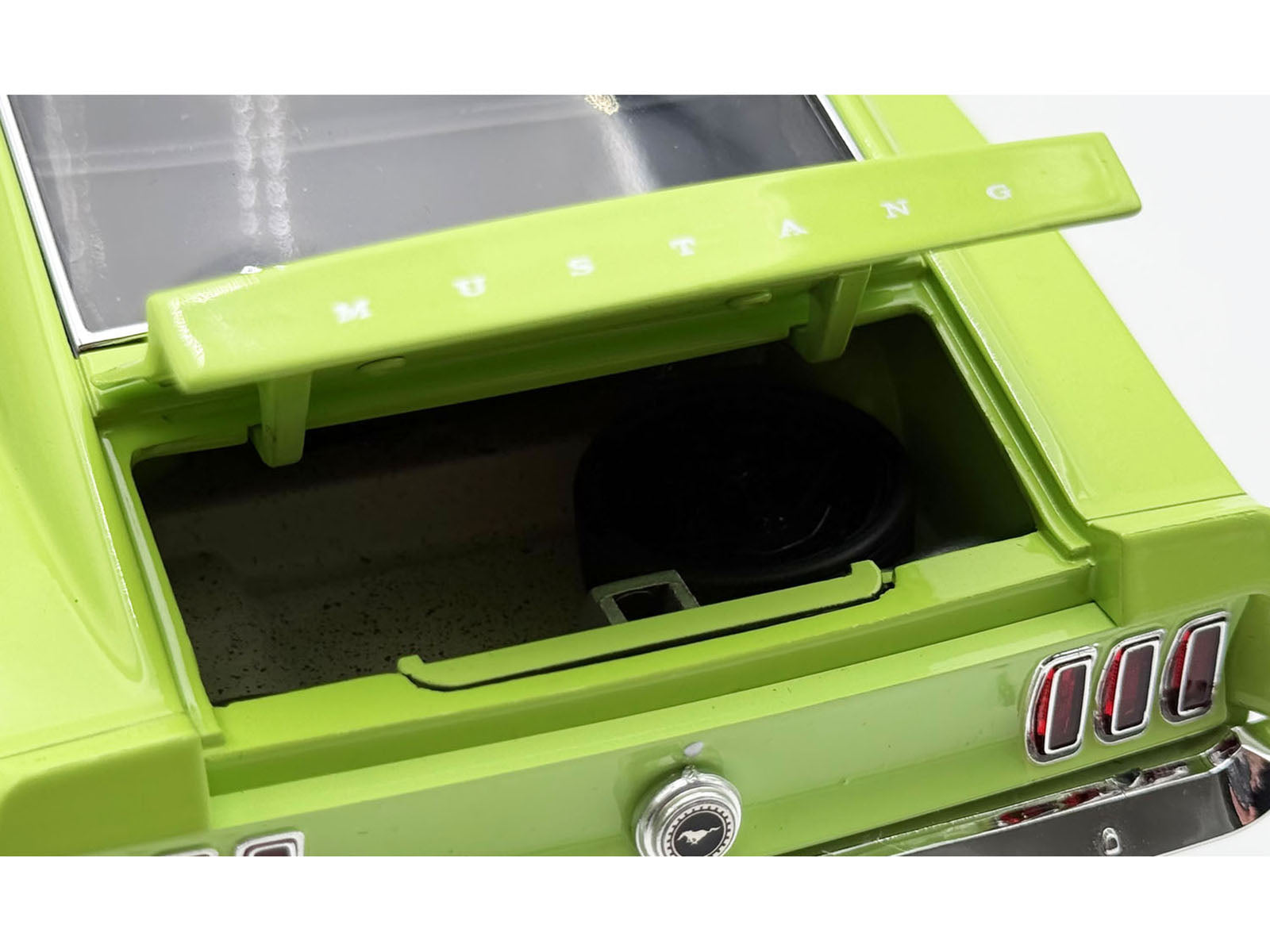 1969 Ford Mustang Limited Edition 600 Groovy Green Limited Edition to 300 pieces Worldwide 1/18 Diecast Model Car by ACME