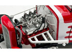 1932 Ford 3 Window Coupe "Peppermint Twist" Red with White Graphics Limited Edition to 372 pieces Worldwide 1/18 Diecast Model Car by ACME-2