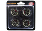 "Torque Thrust" 18" Wheel and Tire Set of 4 pieces for 1/18 Scale Models by ACME