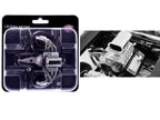Blown 427 Engine & Transmission Replica from "1957 Chevrolet 150 Gasser" 1/18 Model by ACME-0