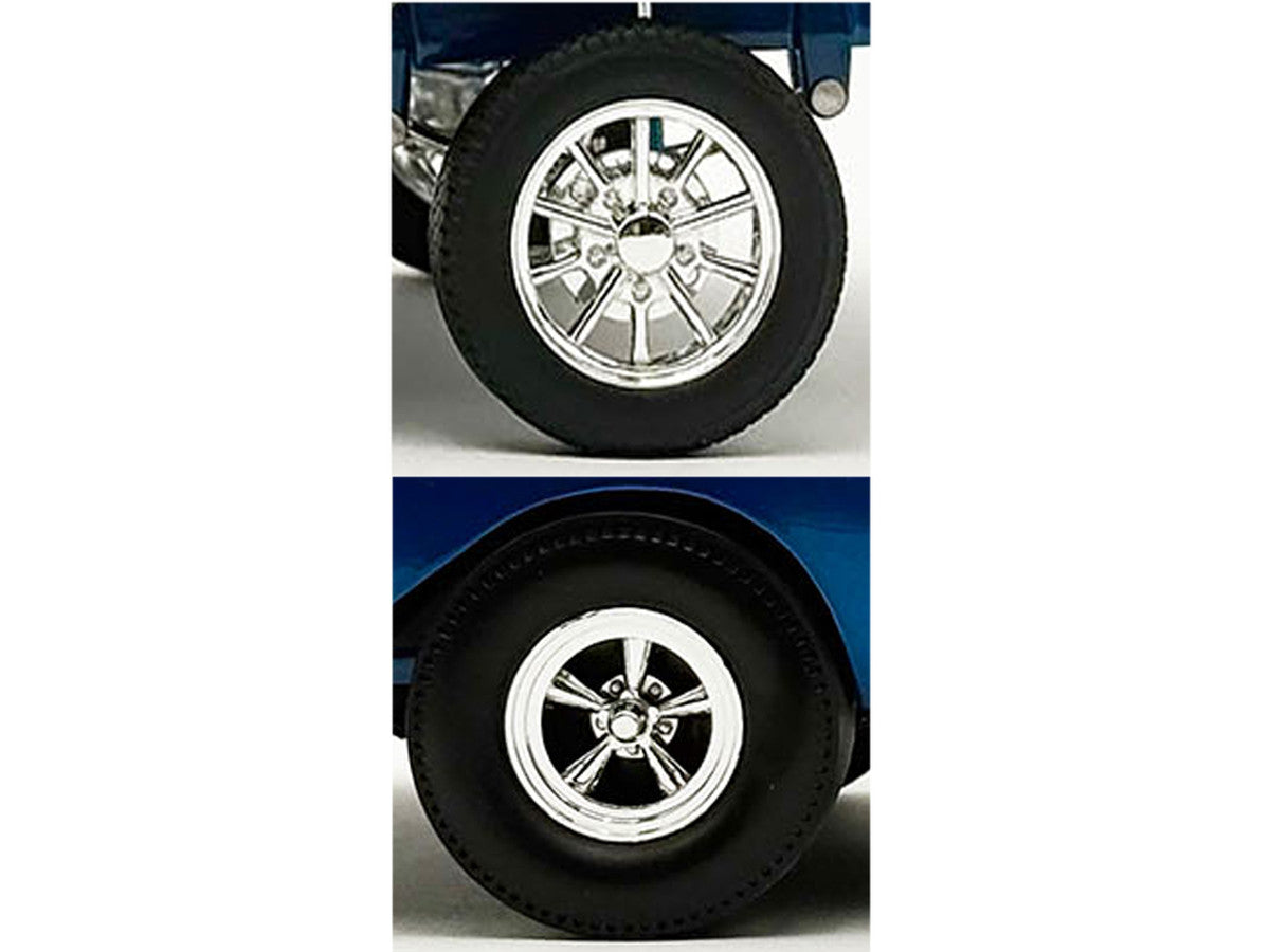 "Drag" Wheel and Tire Set of 4 pieces from "1957 Chevrolet 150 Gasser 'High Roller'" for 1/18 Scale Models by ACME-1