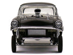 1957 Chevrolet 150 Gasser "Prime Time" Black Limited Edition to 204 pieces Worldwide 1/18 Diecast Model Car by ACME