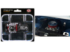 Small Block 350 Engine and Transmission Replica from "1967 Chevrolet K-10 Pickup Truck" 1/18 Model by ACME-0