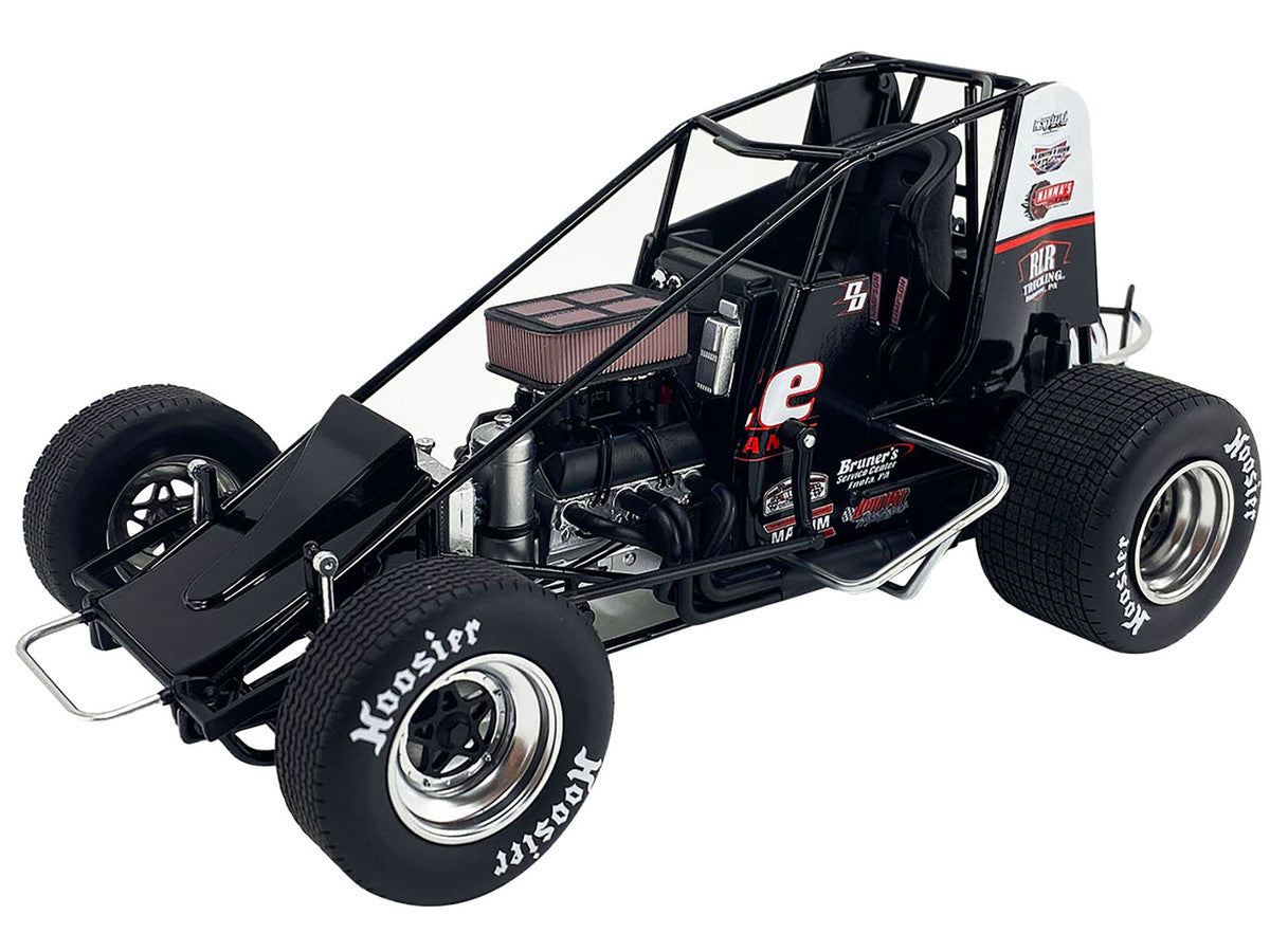 Winged Sprint Car #48 Danny Dietrich "Weikert's Livestock Inc." Gary Kauffman Racing (2024) 1/18 Diecast Model Car by ACME-0