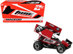 Winged Sprint Car #2C Cole Macedo "Two C Racing" (2025) 1/18 Diecast Model Car by ACME-3