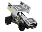 Winged Sprint Car #35 Jamie Veal "SWI Earthworks" White (2025) 1/50 Diecast Model Car by ACME-0