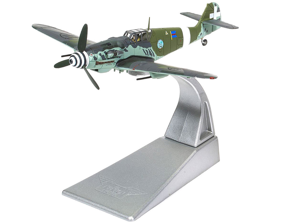 Messerschmitt Me109G-6 (Trop) Fighter Aircraft "Maggiore Antonio Vizzotto 150 Gruppo Gigi Tre Osei Regia Aeronautica Sicily" (July 1943) "The Aviation Archive" Series 1/72 Diecast Model by Corgi-3