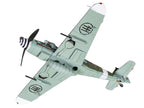 Messerschmitt Me109G-6 (Trop) Fighter Aircraft "Maggiore Antonio Vizzotto 150 Gruppo Gigi Tre Osei Regia Aeronautica Sicily" (July 1943) "The Aviation Archive" Series 1/72 Diecast Model by Corgi-2
