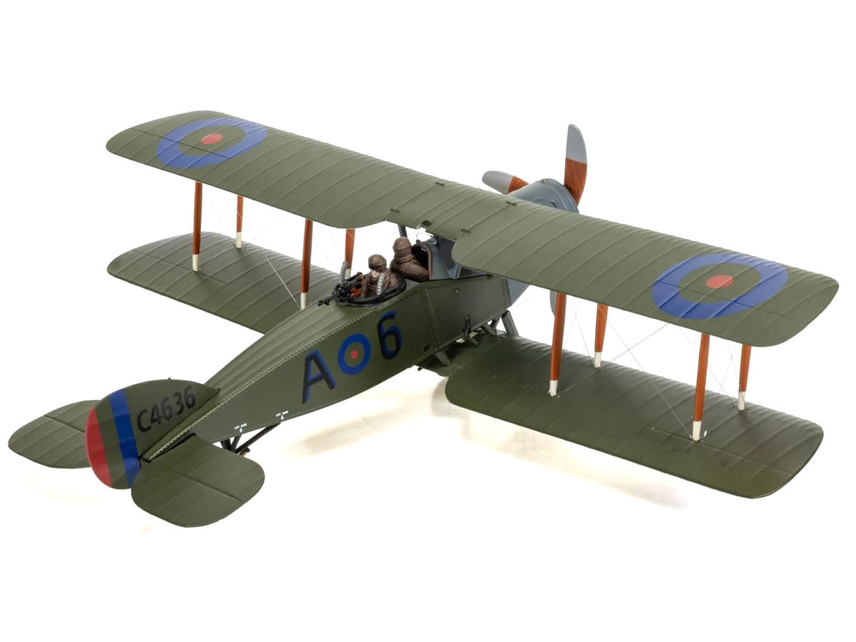 Bristol F-2B Fighter Aircraft "C4636 Devil-in-the-Dusk No. 39 Squadron" (1918) Royal Flying Corps "The Aviation Archive" Series 1/48 Diecast Model by Corgi-0