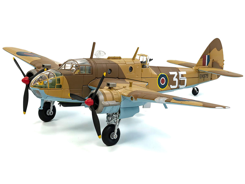 Bristol Beaufort MkIa Bomber Aircraft "EK979 Middle East Check and Conversion Unit" (1944) British Royal Air Force "The Aviation Archive" Series 1/72 Diecast Model by Corgi-3