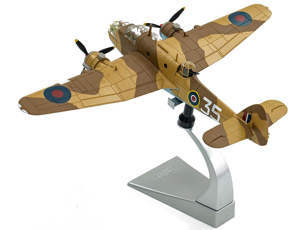 Bristol Beaufort MkIa Bomber Aircraft "EK979 Middle East Check and Conversion Unit" (1944) British Royal Air Force "The Aviation Archive" Series 1/72 Diecast Model by Corgi-1
