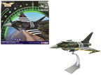 Eurofighter Typhoon FGR4 Fighter Aircraft "ZJ913 FM-G Moggy D-Day 80th Anniversary Display Scheme" (2024) Royal Air Force "The Aviation Archive" Series 1/48 Diecast Model by Corgi-4