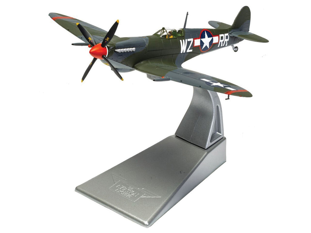Supermarine Spitfire MkIXC Fighter Aircraft "Porky II Lt Robert Connor 309th Fighter Squadron 31st Fighter Group" (1943) United States Army Air Forces "The Aviation Archive" Series 1/72 Diecast Model by Corgi-3
